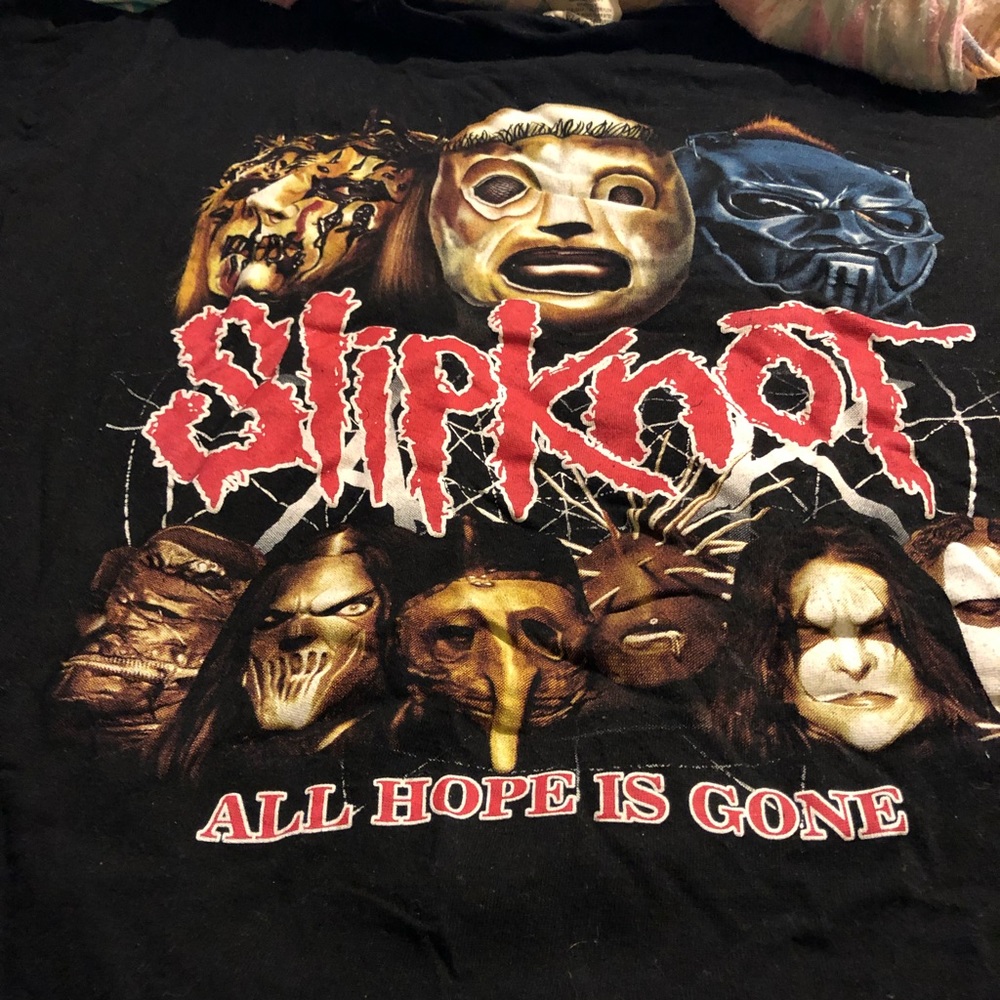 Slipknot band concert tee